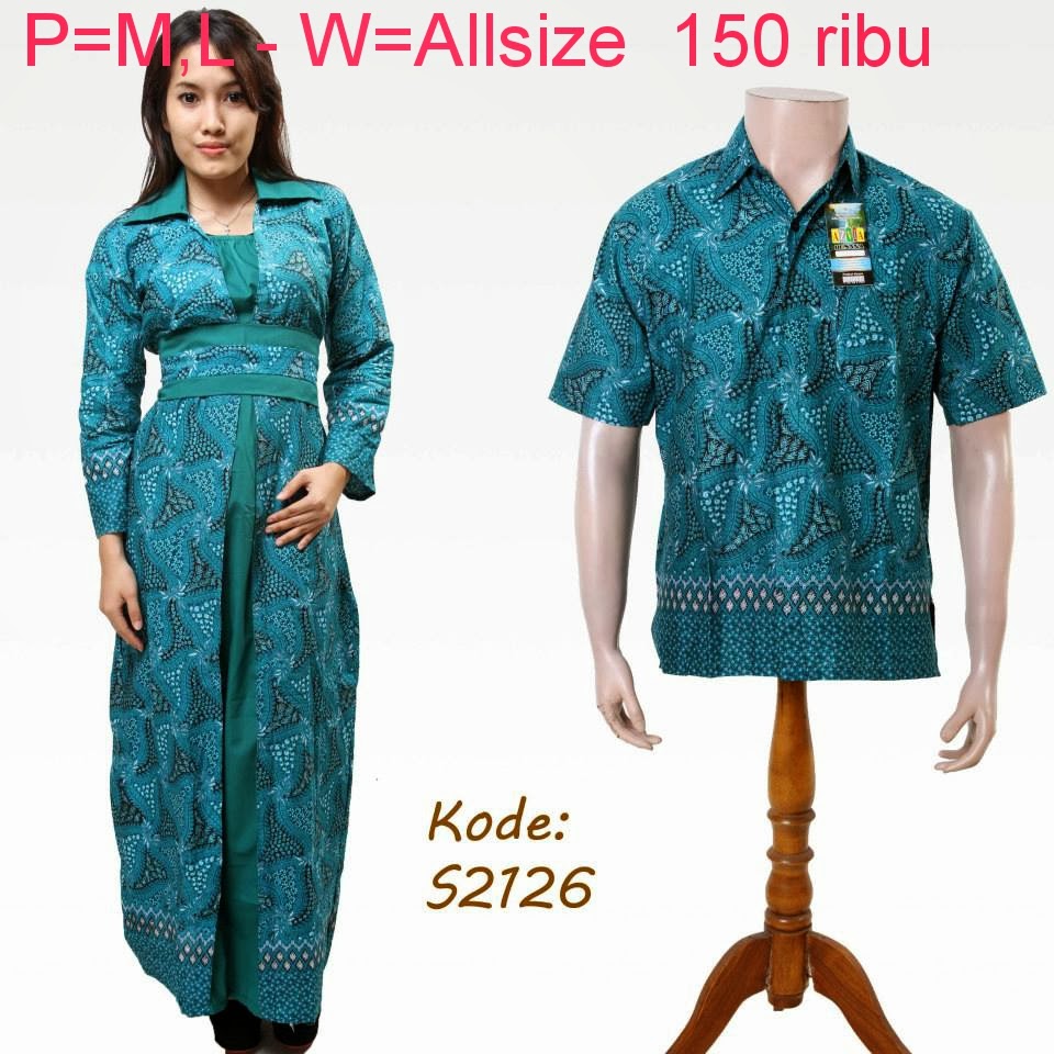 Baju Batik  Pasangan Modern  Model  Trendy Model  Baju Batik 