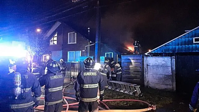 Osorno: Incendio afectó vivienda del sector de Rahue Alto