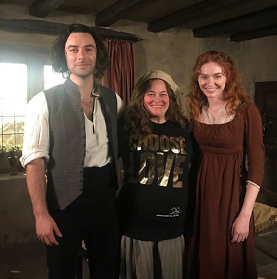 Aidan Turner, Eleanor Tomlinson, Beatie Edney