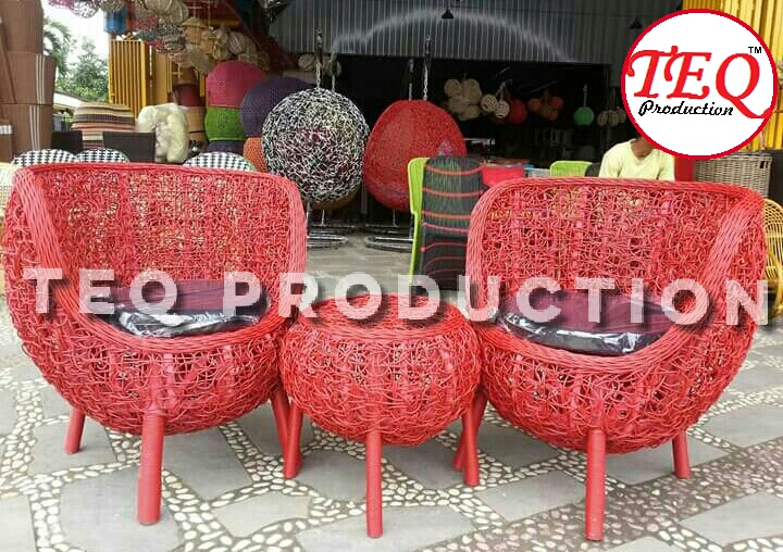 Jual Kursi Rotan  Santai Surabaya Agen Kursi Teras Rotan  