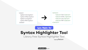 Online Syntax Highlighter Tool
