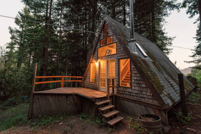 A-Frame Cabin in Cazadero, California 