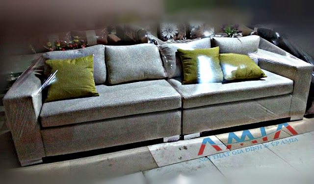 Hình ảnh cho mẫu sản phẩm sofa giá rẻ tại Hà Nội với phong cách hiện đại, trẻ trung