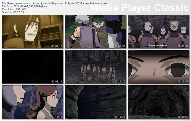 Download Film / Anime Naruto Episode 352 “Ninja pelarian, Orochimaru” Shippuden Bahasa Indonesia