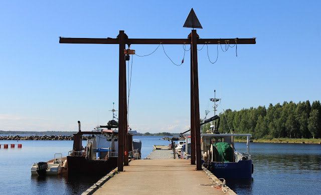 Lens and Cover | Boats in Haparanda Marina, Sweden