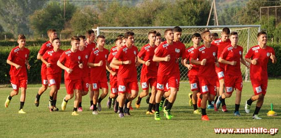 ΞΕΚΙΝΗΣΕ Η Κ-17 ΤΗΣ Xanthi FC