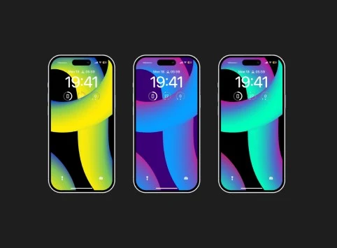Simple Design - iOS Concept Wallpapers