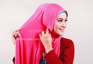 tutorial Cara Memakai Jilbab Pashmina