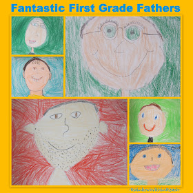 photo of: Drawings of fathers for Father's Day