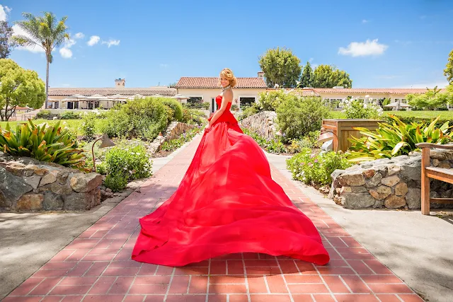 Candace Cameron Bure Red Dress