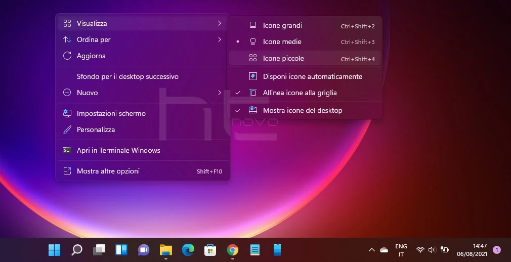 Windows 11 da un tocco di colore alle voci degli incoerenti menu contestuali secondari