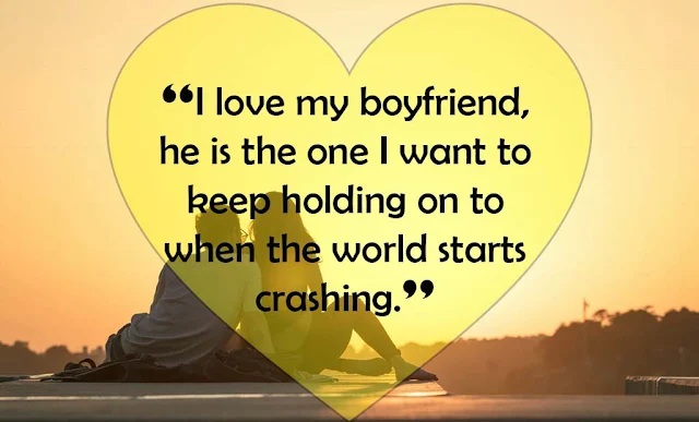 I love my boyfriend quotes