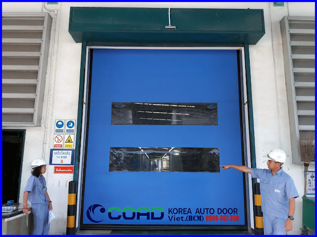 Cửa cuốn công nghiệp, cửa cuốn nhanh, cửa đóng mở nhanh, High speed door, COAD