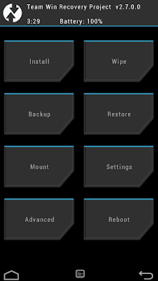 TWRP Custom Recovery