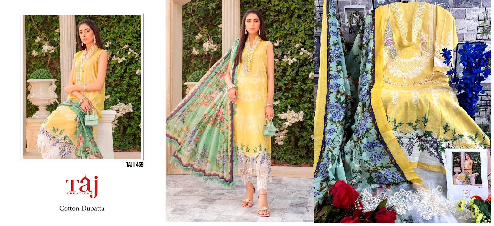 Festive, Mehendi Sangeet, Wedding Beige and Brown color Faux Georgette  fabric Salwar Kameez : 1758508