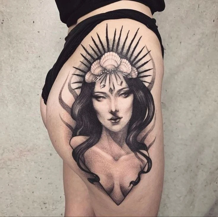 Tatuajes de Brujas y Brujitas para chicas