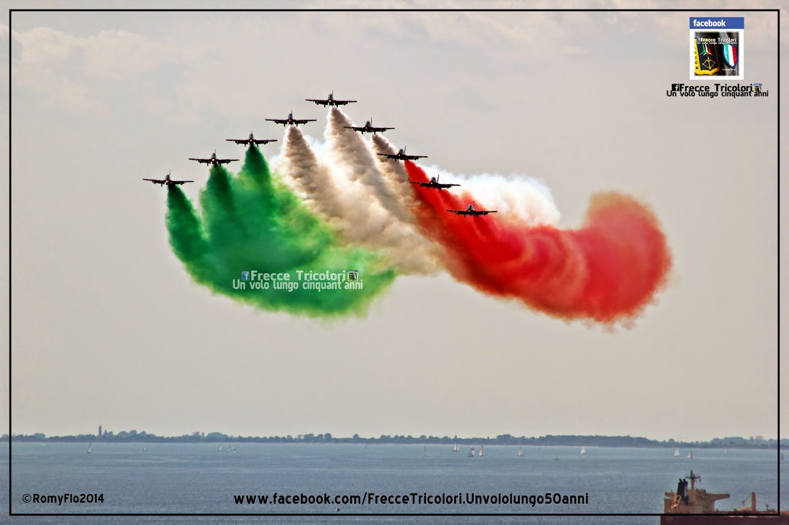  www.facebook.com/FrecceTricolori.Unvololungo50anni