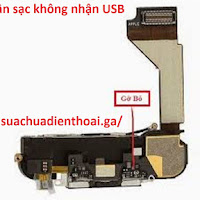 iPhone 4 nhận sạc không nhận USB