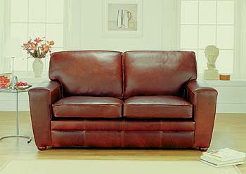 Statton Leather 2 1/2 Seater Sofa from Furniture 123