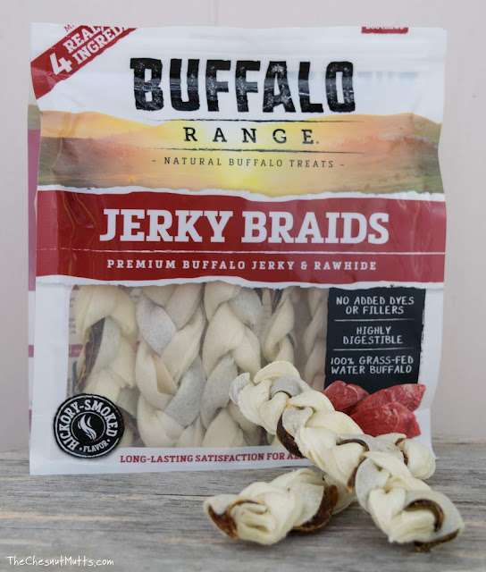 Buffalo Range Jerky Braids Premium Buffalo Jerky and Rawhide