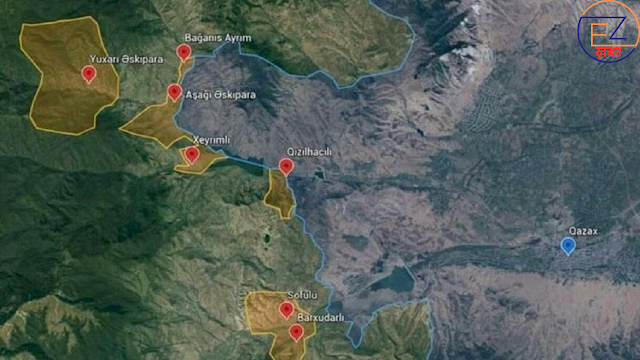 शांति की ओर एक और कदम: Armenia ने Azerbaijan कब्जा किये 4 गांवो को वापस करने पर की सहमती। Another step towards peace: Armenia agreed to take back 4 captured Azerbaijani villages.