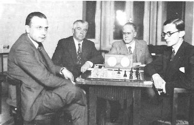 Match Vicente Almirall-Dr.Ramón Rey Ardid por el Campeonato de España 1935