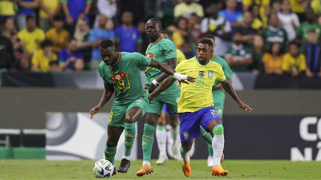 Seleção brasileira é goleada por 4 a 2 em amistoso com Senegal