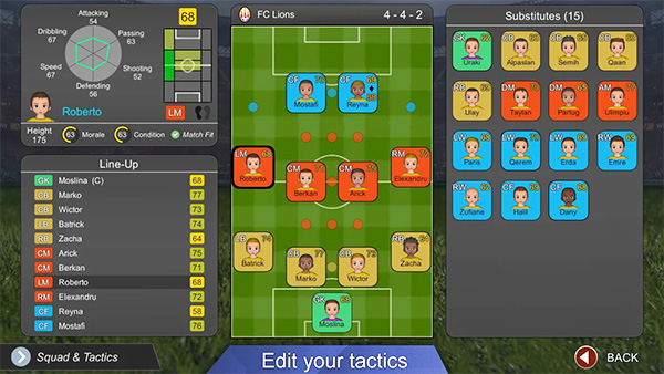 Pro League Soccer Android, iOS, PC- tải game PLS trên Google Play b