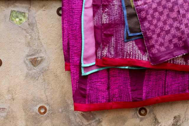 handmade textiles, 2 Up 2 Down, Namrata Shah, silk print, dye