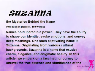 meaning of the name "SUZANNA"