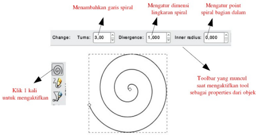 Membuat Objek Dengan Menu dan Ikon Pada Inkscape