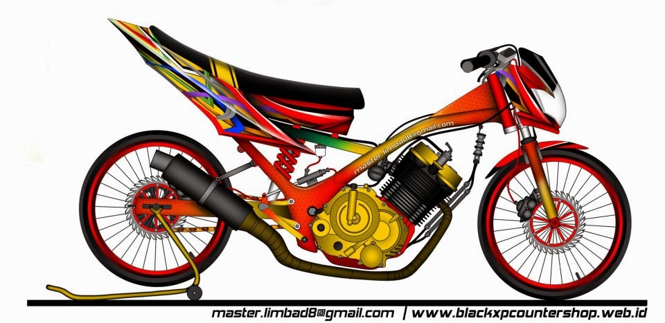 SABLON DIGITAL PRINTING BRANDING MOTOR Racing Concept