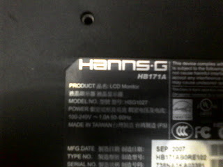 HANNS.G hb171a