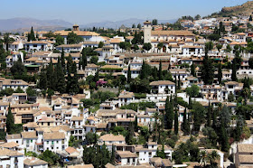 Albaicin from La Alhambra de Granada
