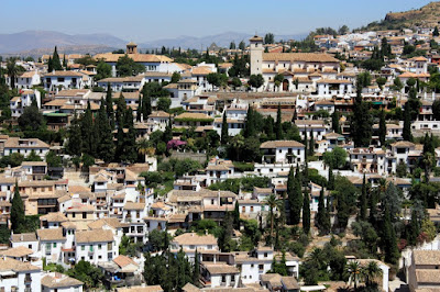 Albaicín from La Alhambra de Granada