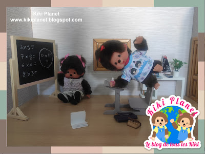 kiki Monchhichi rentrée scolaire back to school humour 