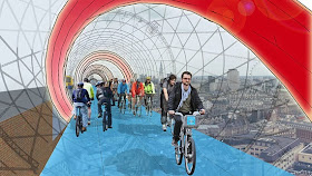 Los carriles bici aéreos de Norman Foster para Londres