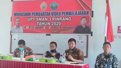  Guru SMAN 3 Pinrang Wajib Buat Video Pembelajaran