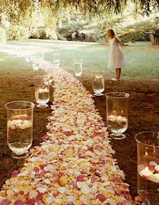 Aisle Outdoor wedding decorations cheap