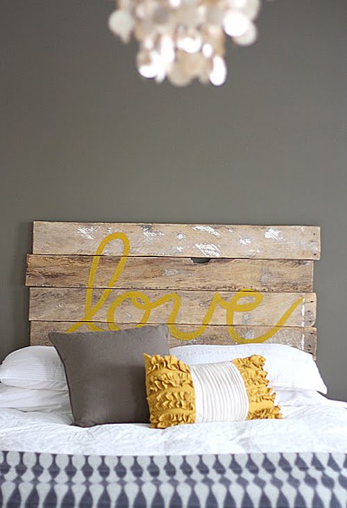 make wood headboard