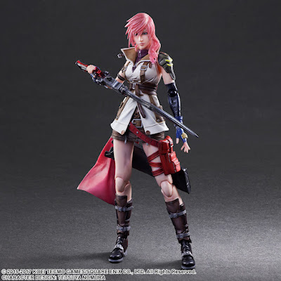 Galería fotográfica de Play Arts Kai Lightning de "Dissidia Final Fantasy" - Square Enix