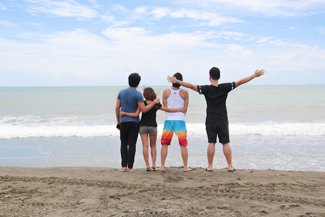 Beach by the La Paz Sand Dunes