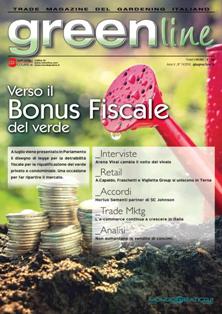 GreenLine. Trade magazine del gardening italiano 74 (2016-04) - Giugno 2016 | TRUE PDF | Mensile | Professionisti | Giardinaggio | Tecnologia
Strumento di comunicazione B2B dedicato ai retailer e agli operatori del mercato italiano del giardinaggio. Concepito in modo innovativo, si caratterizza per il giornalismo di ricerca e la competenza del suo direttore editoriale e dello staff di collaboratori selezionati fra le migliori intelligenze del mercato italiano: principalmente consulenti di trade marketing, giornalisti specializzati, istituti di ricerca ed esperti delle aziende.