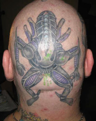 alien tattoos