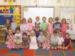 class- pink and purple