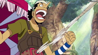 ワンピース アニメ 空島 スカイピア 167話 ウソップ | ONE PIECE Episode 167 Skypiea