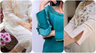 Trendy sleeve designs ideas girls frock