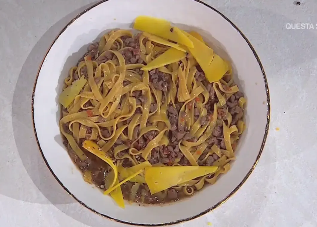 Fettuccine all’arancia di Fabio Potenzano