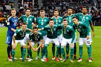 SELECCIÓN DE ALEMANIA - Temporada 2017-18 - Ter Stegen, Hummels, Toni Kroos, Jonas Hector, Sami Khedira y Boateng; Joshua Kimmich, Thomas Müller, Draxler, Werner y Özil. SELECCIÓN DE ALEMANIA 1 (Thomas Müller) SELECCIÓN DE ESPAÑA 1 (Rodrigo). 23/03/2018. Partido internacional amistoso. Dusseldörf, Alemania, Espirit Arena