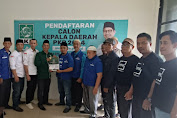 PKB Kota Palembang Menerima Kedatangan Demokrat Untuk Pengambilan Formulir Pendaftaran Balon Walikota